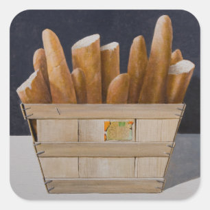 Pegatina Cuadrada Baguettes 2010