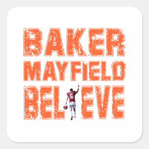 Pegatina Cuadrada Baker Mayfield Essential Cool T-shirt  Essential