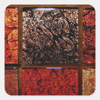 Pegatina Cuadrada Baldosas