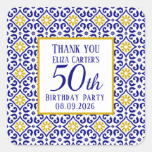 Baldosas portuguesas Azul 50 aniversario Mediterrá