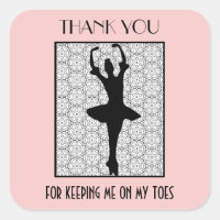 Ballerina Gracias Por Mantenerme En Los Toques