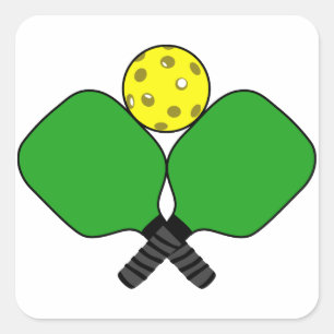 Pegatina Cuadrada Baloncesto