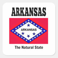 Bandera de Arkansas, Estado natural