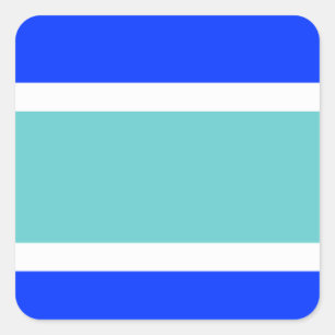 Pegatina Cuadrada Bandera de Marbella
