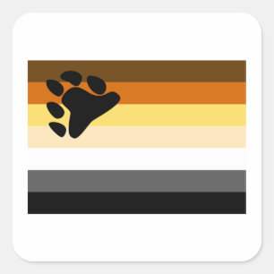 Pegatina Cuadrada bandera de oso original -.png