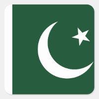 Bandera de Pakistán (paquistaní)