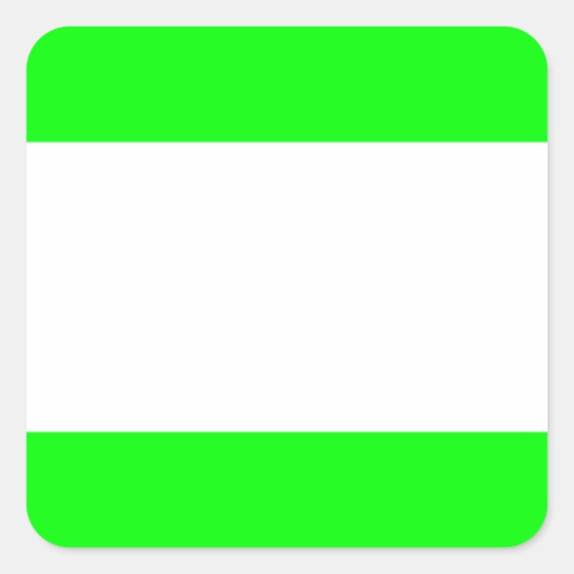 Pegatina Cuadrada Bandera de Rotterdam (Anverso)