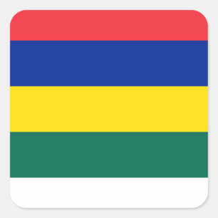 Pegatina Cuadrada Bandera de Terschelling