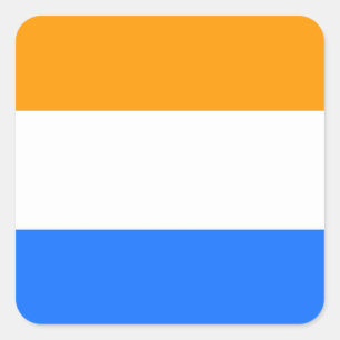 Pegatina Cuadrada Bandera del príncipe