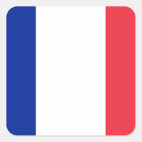 Bandera roja blanca y azul de Francia