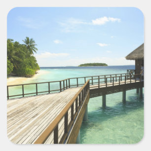 Pegatina Cuadrada Bandos Island Resort, North Male Atolon, The 2