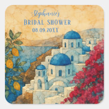 Baño de novia griego cítrico mediterráneo de Santo