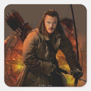 Pegatina Cuadrada BARD THE BOWMAN™ Graphic