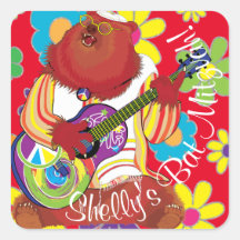 Bat Bat Mitzvah Hippie Flowear Bear