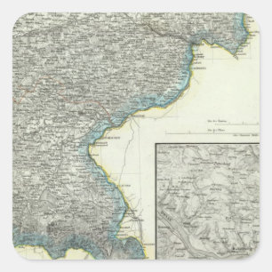 Pegatina Cuadrada Baviera, Passau