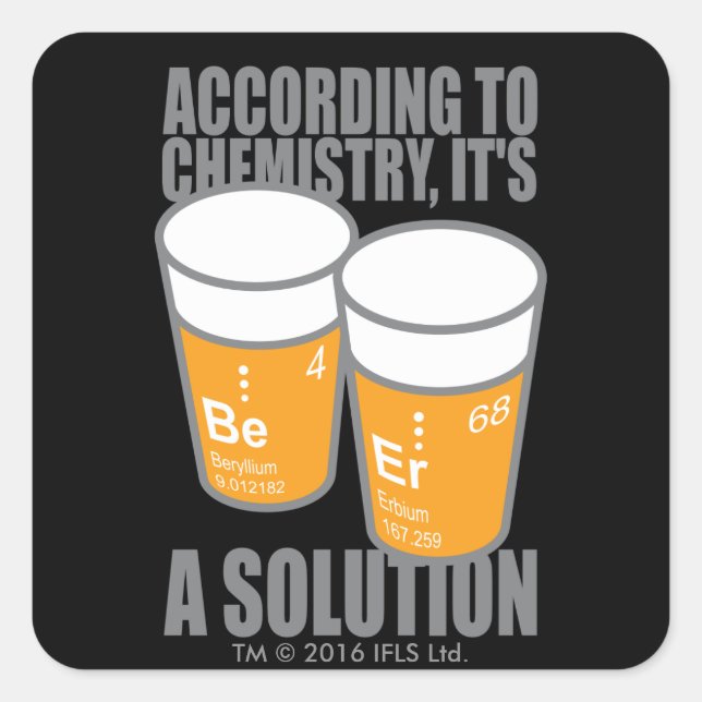 PEGATINA CUADRADA BE-ER (Anverso)