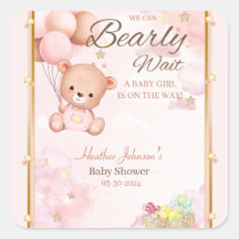 Bebé Oso Shower Niña