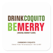 Beber Coquito Sé Feliz Navidad