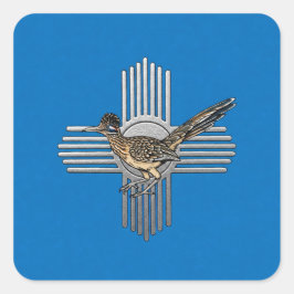 Pegatina Cuadrada Beep Beep