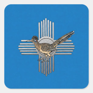 Pegatina Cuadrada Beep Beep