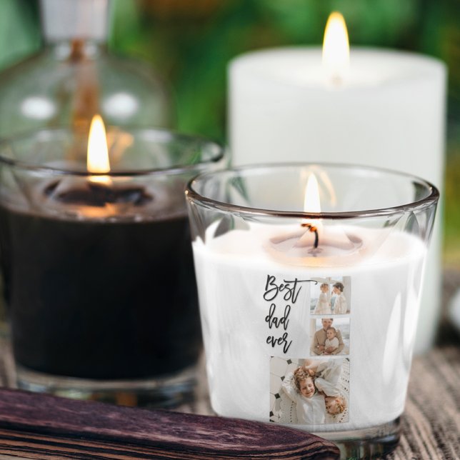 Pegatina Cuadrada Belleza Collage Foto Mejor Regalo De Papá Nunca (Subido por el creador)