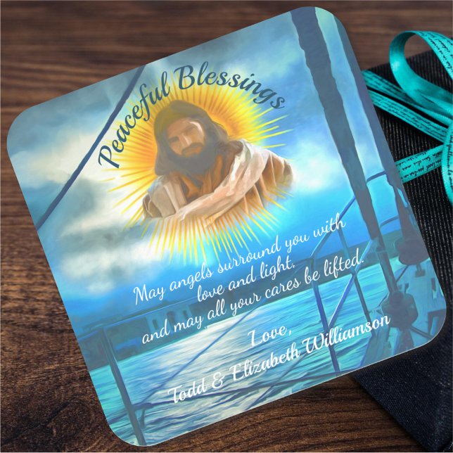 Pegatina Cuadrada Bendiciones Pacíficas 0916 (Subido por el creador)
