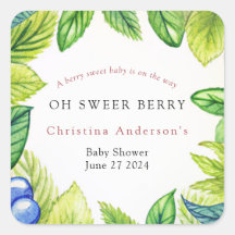 Berries Strawberry Berry Sweet Baby Shower