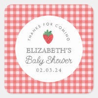 Berry Sweet Baby Shower Picnic