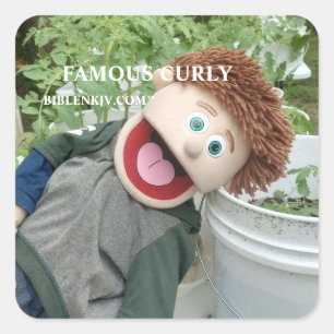 PEGATINA CUADRADA BIBLENKJV.COM™ 🛐 #PEGATINA