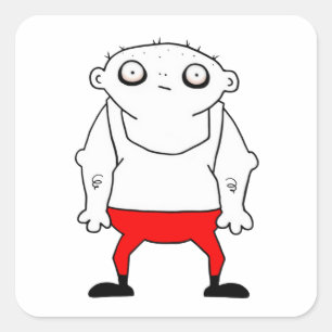 Pegatina Cuadrada Big Galoot
