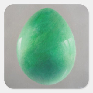 Pegatina Cuadrada Big Jade Egg
