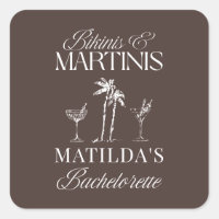 Bikinis y martinis Elegante despedida de soltera a