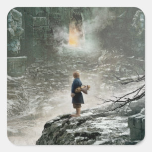Pegatina Cuadrada BILBO BAGGINS™ en Erebor