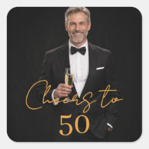 Birthday party photo cheers gold