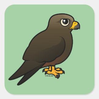 Pegatina Cuadrada Black Kite