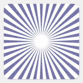 Pegatina Cuadrada Blanco: