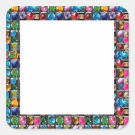 PEGATINA CUADRADA BLANCOS DE FRAME CRISTAL GEM PEARL : DIY 2014