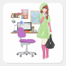 Blogger de moda Chica de influencias de moda