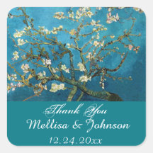 Blossom Almond Tree gracias pegatinas