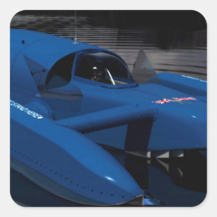 Pegatina Cuadrada Bluebird K7