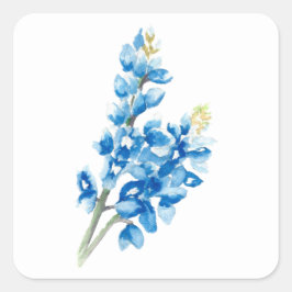 Pegatina Cuadrada Bluebonnet 4