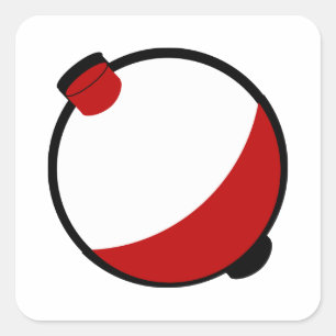 Pegatina Cuadrada Bobber