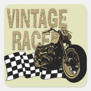 Pegatina Cuadrada Bobber de Triumph