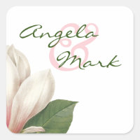 Boda de Flores de Magnolia del Sur | Rosa y blanco