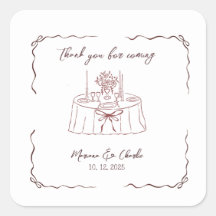 Boda Ilustrada con Dibujos Caprichosos a Mano
