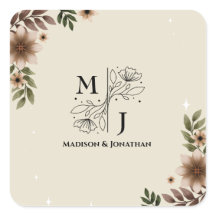 Boda Minimalista de Boho Floral