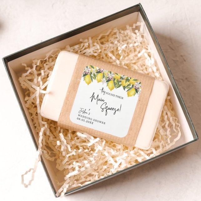 Pegatina Cuadrada Boda principal de la congelación de lemas o ducha  (Subido por el creador)