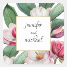 Boho Moda Magnolia Novia Floral y Groom