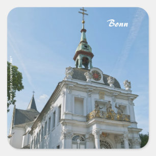 Pegatina Cuadrada Bonn