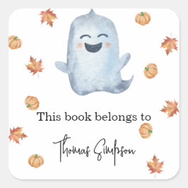 Pegatina Cuadrada Boo - placa de ducha para bebés